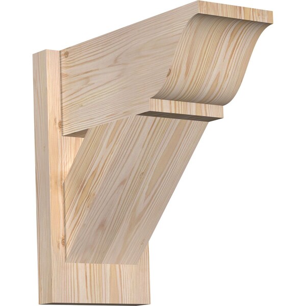 Ekena Millwork Traditional Traditional Smooth Outlooker, Douglas Fir, 7 1/2"W x 16"D x 16"H OUT08X16X16TRA01SDF - main